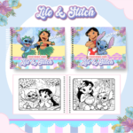 Arquivo Livro de Colorir Lilo & Stitch
