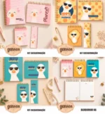 Arquivo Kit Encadernação - Gansos