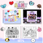 Arquivo Livro de Colorir BTS