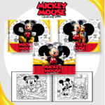 Arquivo Livro de Colorir Mickey