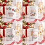 Arquivo Kit Natal Canecas - Imagem 5