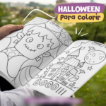 Arquivo Halloween Livrinho para Colorir