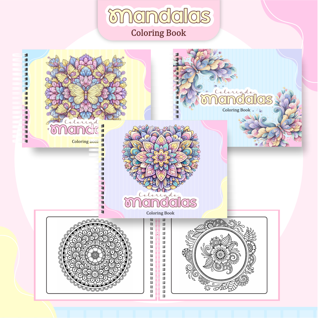 14) MANDALAS Arquivo Livro de Colorir Mandalas - Imagem 1