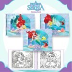 Arquivo Livro de Colorir Pequena Sereia