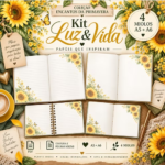 Arquivo Kit Miolos Encantos da Primavera Girassol