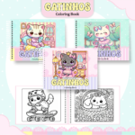 Arquivo Livro de Colorir Gatinhos