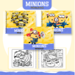 Arquivo Livro de Colorir Minnions
