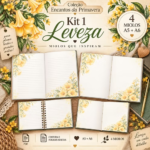 Arquivp Kit Miolos Encantos da Primavera Girassol 2