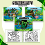 Arquivo Livro de Colorir Minecraft