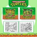 Arquivo Livro de Colorir Tartarugas Ninjas