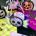 Arquivo Halloween Cestinha Caveira
