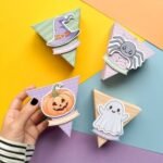 Arquivo Halloween Caixinha Doce Triangular