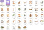 Kit Digital Bosque Cute - Imagem 2