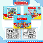Arquivo Livro de Colorir Patrulha Canina