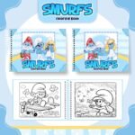 Arquivo Livro de Colorir Smurfs