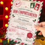 Arquivo Natal Certificado de Bom Comportamento A5