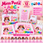 Arquivo Escolar Mesa Posta ABC Menina