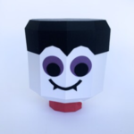 Arquivo Halloween Caixa Cabeça Vampiro