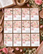 Arquivo Calendários Polaroid Magnéticos 2027 - Imagem 5