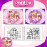 Arquivo Livro de Colorir Roblox Menina