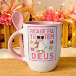 Arquivo Caneca Reage Fia, tu tem Deus