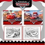Arquivo Livro de Colorir Carros Disney