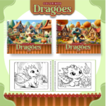 Arquivo Livro de Colorir Dragões