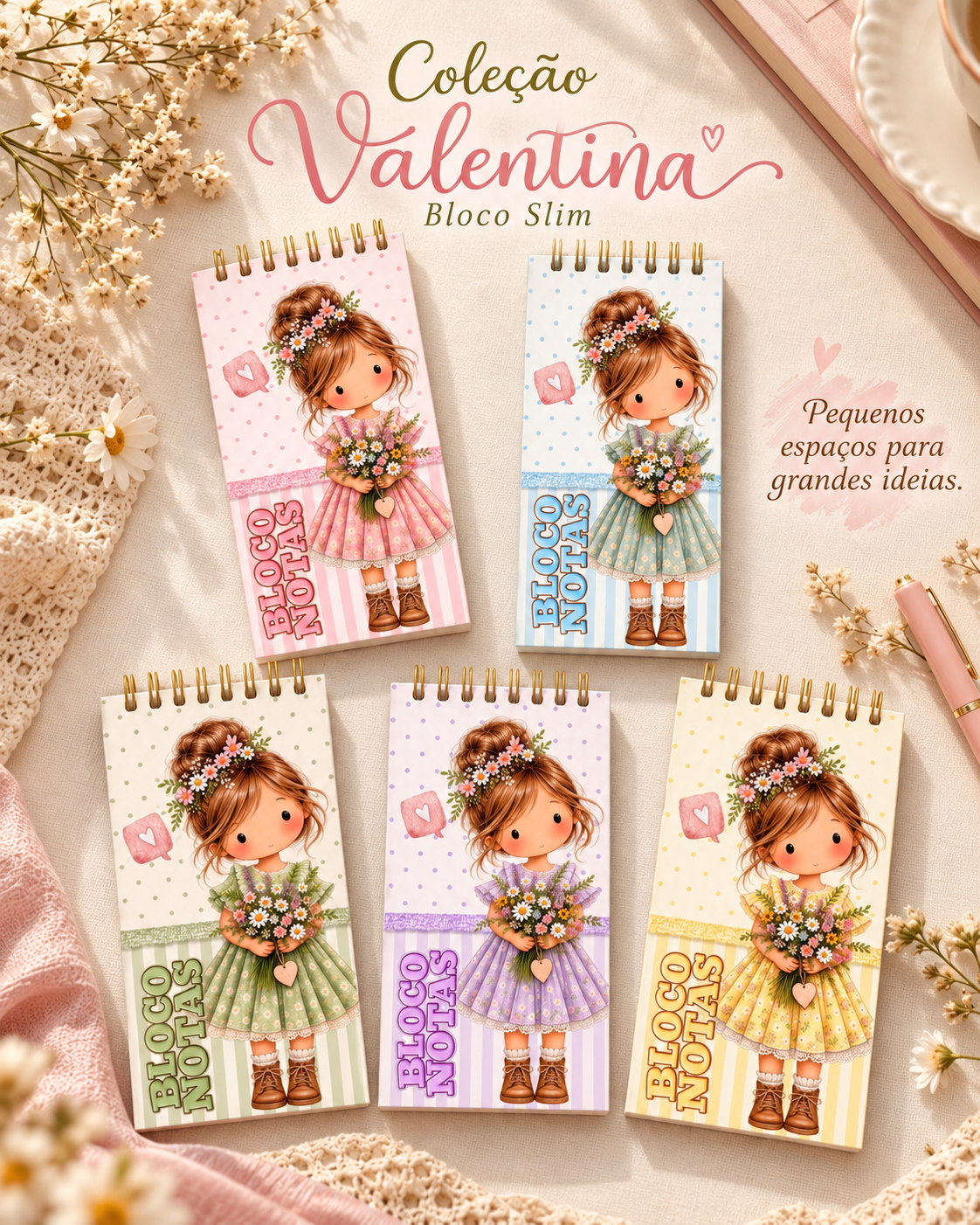 4 - Bloco Slim Valentina Arquivo Bloco Slim Valentina - Imagem 1