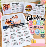 Arquivo Calendário 2027 - Para Fotos e Logo