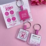 Arquivo Outubro Rosa Card Chaveiro