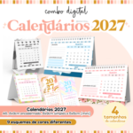 Arquivo Combo Digital Calendários 2027