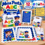 Arquivo Escolar Mesa Posta ABC Menino