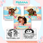 Arquibvo Livtro de Colorir Moana