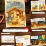 Arquivo Natal Mini Livrinho Ilustrado