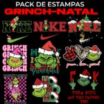 Arquivo Natal Pack de estampas Grinch