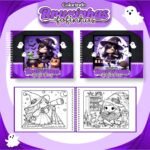 Arquivo Livro de Colorir Bruxinhas Fofinhas