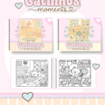 Arquivo Livro de Colorir Gatinhos Moments