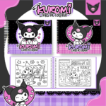 Arquivo Livro de Colorir Kuromi