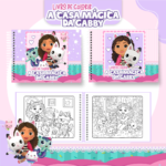 Arquivo Livro de Colorir A Casa Mágina da Gabby