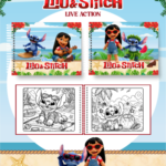 Arquivo Livro de Colorir Stitch Live Action