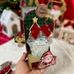 Arquivo Natal Suporte Cenário Copo Bolha