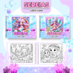 Arquivo Livro de Colorir Sereias