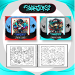 Arquivo Livro de Colorir Skaters