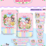 Arquivo Combo Escolar Turma da Hello Kitty 2027