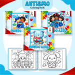 Arquivo Livro de Colorir Autismo