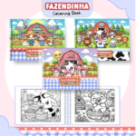 Arquivo Livro de Colorir Fazendinha