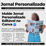 Arquivo Jornal Editável no Canva