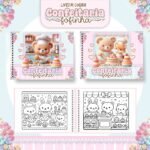 Arquivo Livro de Colorir Confeitaria Fofinha