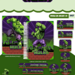 Arquivo Combo Escolar Hulk 2027
