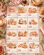 Arquivo Calendários Polaroid Magnéticos 2027 - Imagem 9